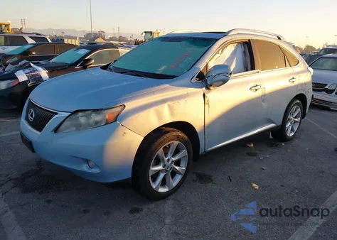 2010 Lexus Rx 350 из США, поврежденный, VIN JTJBK1BA7A2408948